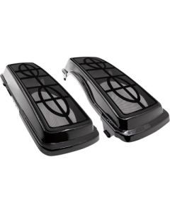 Saddlebag Lid Dual 6x9 Speaker Adapters Harley Davidson 1994-2013 - Pair